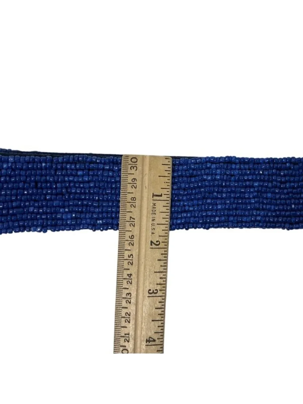 Kirklands Collegiate Blue Beaded Shoulder Crossbody Purse Strap